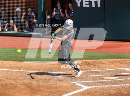 Thumbnail 1 in Pearland vs. Guyer (UIL 6A Softball Final) photogallery.