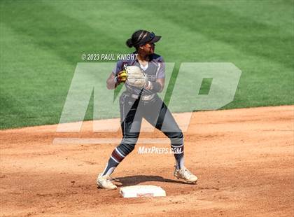 Thumbnail 1 in Pearland vs. Guyer (UIL 6A Softball Final) photogallery.