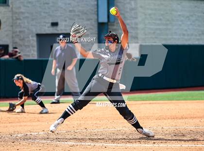 Thumbnail 2 in Pearland vs. Guyer (UIL 6A Softball Final) photogallery.