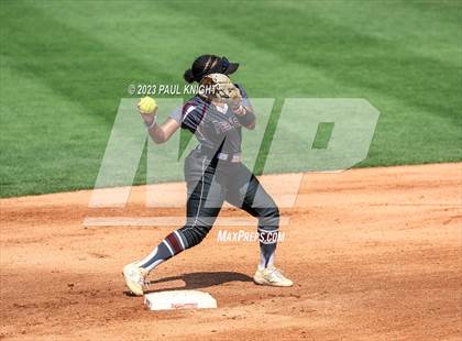 Thumbnail 2 in Pearland vs. Guyer (UIL 6A Softball Final) photogallery.