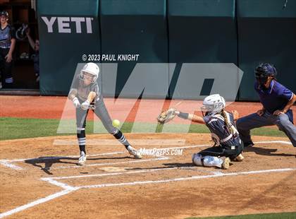 Thumbnail 2 in Pearland vs. Guyer (UIL 6A Softball Final) photogallery.