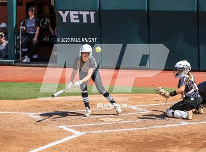 Thumbnail 3 in Pearland vs. Guyer (UIL 6A Softball Final) photogallery.