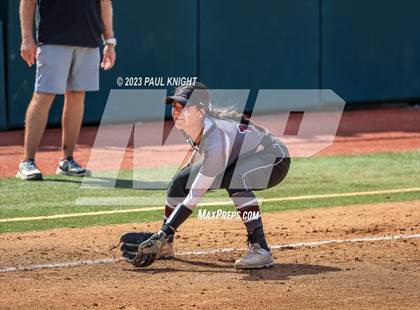 Thumbnail 3 in Pearland vs. Guyer (UIL 6A Softball Final) photogallery.