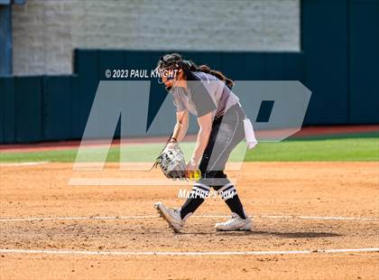 Thumbnail 2 in Pearland vs. Guyer (UIL 6A Softball Final) photogallery.