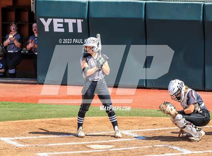 Thumbnail 3 in Pearland vs. Guyer (UIL 6A Softball Final) photogallery.