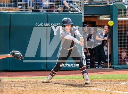 Thumbnail 1 in Pearland vs. Guyer (UIL 6A Softball Final) photogallery.