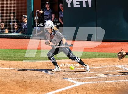 Thumbnail 1 in Pearland vs. Guyer (UIL 6A Softball Final) photogallery.