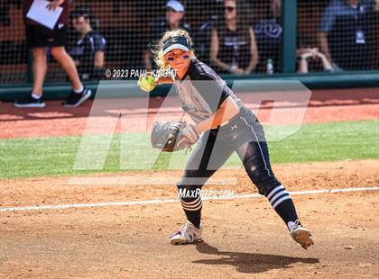 Thumbnail 3 in Pearland vs. Guyer (UIL 6A Softball Final) photogallery.