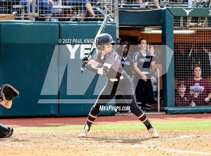 Thumbnail 2 in Pearland vs. Guyer (UIL 6A Softball Final) photogallery.