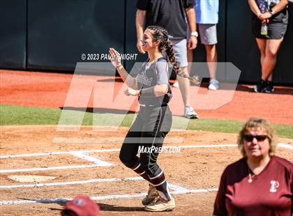 Thumbnail 3 in Pearland vs. Guyer (UIL 6A Softball Final) photogallery.
