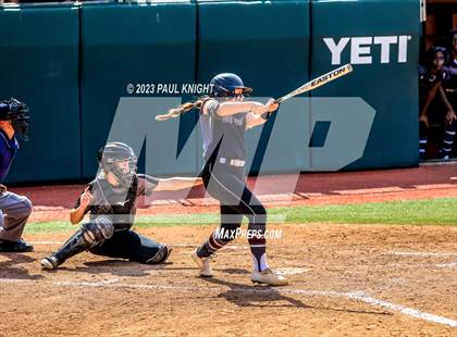 Thumbnail 1 in Pearland vs. Guyer (UIL 6A Softball Final) photogallery.