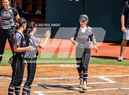 Thumbnail 3 in Pearland vs. Guyer (UIL 6A Softball Final) photogallery.