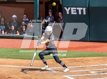 Thumbnail 2 in Pearland vs. Guyer (UIL 6A Softball Final) photogallery.