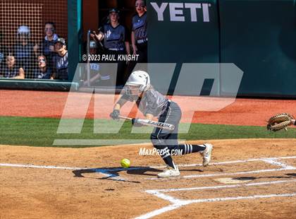 Thumbnail 3 in Pearland vs. Guyer (UIL 6A Softball Final) photogallery.