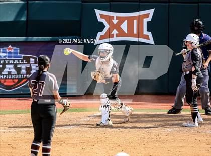 Thumbnail 3 in Pearland vs. Guyer (UIL 6A Softball Final) photogallery.