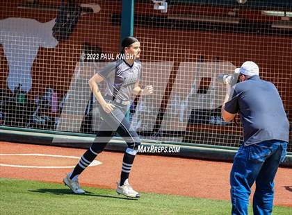 Thumbnail 2 in Pearland vs. Guyer (UIL 6A Softball Final) photogallery.