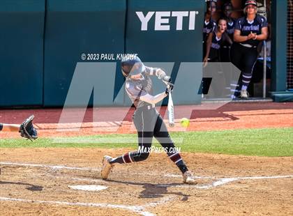 Thumbnail 1 in Pearland vs. Guyer (UIL 6A Softball Final) photogallery.