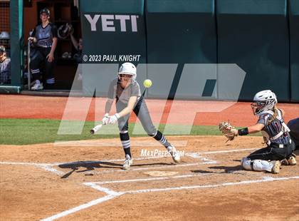 Thumbnail 2 in Pearland vs. Guyer (UIL 6A Softball Final) photogallery.
