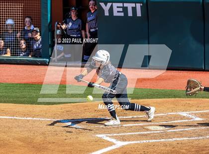 Thumbnail 1 in Pearland vs. Guyer (UIL 6A Softball Final) photogallery.