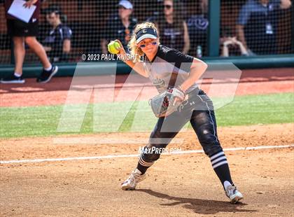 Thumbnail 2 in Pearland vs. Guyer (UIL 6A Softball Final) photogallery.