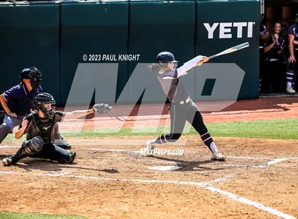 Thumbnail 1 in Pearland vs. Guyer (UIL 6A Softball Final) photogallery.
