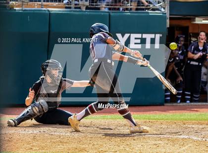 Thumbnail 2 in Pearland vs. Guyer (UIL 6A Softball Final) photogallery.
