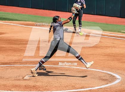 Thumbnail 2 in Pearland vs. Guyer (UIL 6A Softball Final) photogallery.