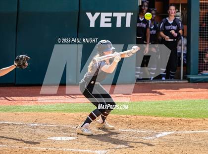Thumbnail 1 in Pearland vs. Guyer (UIL 6A Softball Final) photogallery.