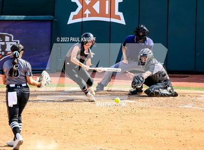 Thumbnail 1 in Pearland vs. Guyer (UIL 6A Softball Final) photogallery.