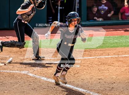 Thumbnail 3 in Pearland vs. Guyer (UIL 6A Softball Final) photogallery.