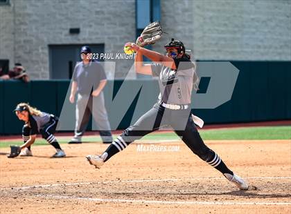 Thumbnail 1 in Pearland vs. Guyer (UIL 6A Softball Final) photogallery.