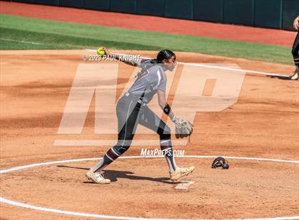 Thumbnail 3 in Pearland vs. Guyer (UIL 6A Softball Final) photogallery.