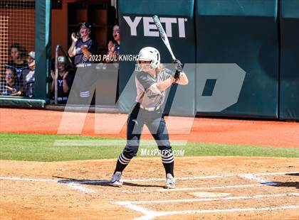 Thumbnail 3 in Pearland vs. Guyer (UIL 6A Softball Final) photogallery.
