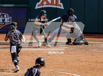 Thumbnail 1 in Pearland vs. Guyer (UIL 6A Softball Final) photogallery.