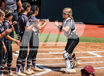 Thumbnail 3 in Pearland vs. Guyer (UIL 6A Softball Final) photogallery.