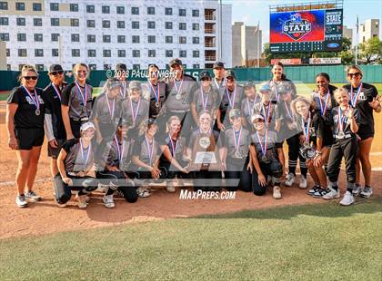 Thumbnail 1 in Pearland vs. Guyer (UIL 6A Softball Final) photogallery.