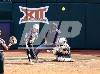 Thumbnail 2 in Pearland vs. Guyer (UIL 6A Softball Final) photogallery.