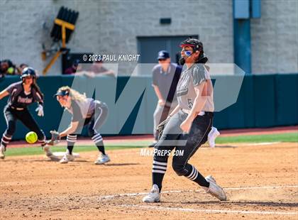 Thumbnail 3 in Pearland vs. Guyer (UIL 6A Softball Final) photogallery.
