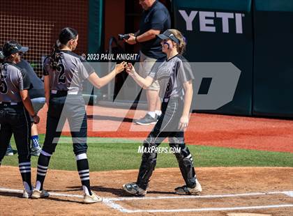 Thumbnail 1 in Pearland vs. Guyer (UIL 6A Softball Final) photogallery.