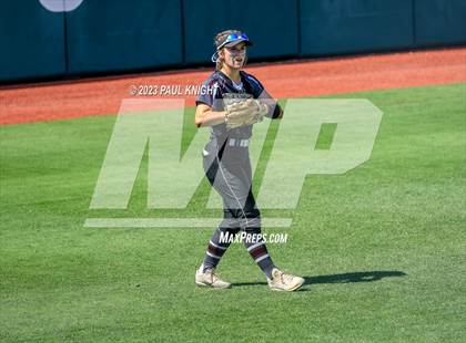 Thumbnail 2 in Pearland vs. Guyer (UIL 6A Softball Final) photogallery.