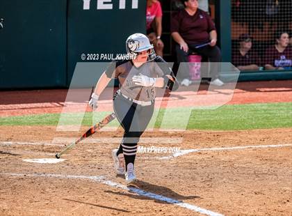 Thumbnail 3 in Pearland vs. Guyer (UIL 6A Softball Final) photogallery.