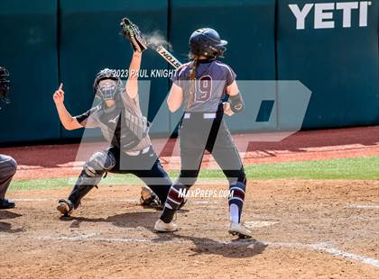 Thumbnail 1 in Pearland vs. Guyer (UIL 6A Softball Final) photogallery.