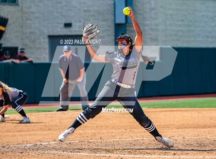Thumbnail 3 in Pearland vs. Guyer (UIL 6A Softball Final) photogallery.
