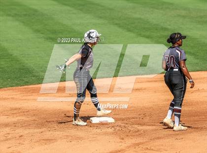 Thumbnail 2 in Pearland vs. Guyer (UIL 6A Softball Final) photogallery.