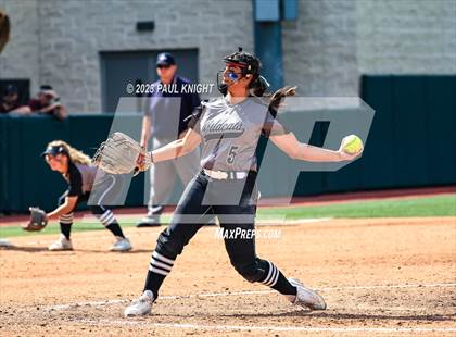 Thumbnail 2 in Pearland vs. Guyer (UIL 6A Softball Final) photogallery.