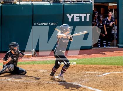 Thumbnail 3 in Pearland vs. Guyer (UIL 6A Softball Final) photogallery.