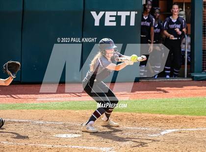 Thumbnail 1 in Pearland vs. Guyer (UIL 6A Softball Final) photogallery.