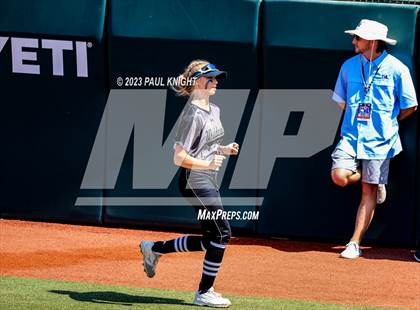 Thumbnail 3 in Pearland vs. Guyer (UIL 6A Softball Final) photogallery.