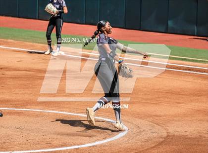 Thumbnail 3 in Pearland vs. Guyer (UIL 6A Softball Final) photogallery.