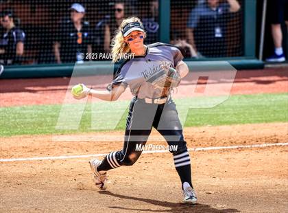 Thumbnail 2 in Pearland vs. Guyer (UIL 6A Softball Final) photogallery.